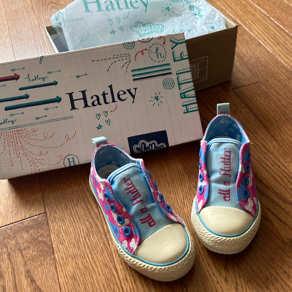 HATLEY BUTTERFLY SHOES TODDLER SIZE 7